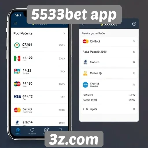 Métodos de pagamento disponíveis no 5533bet app